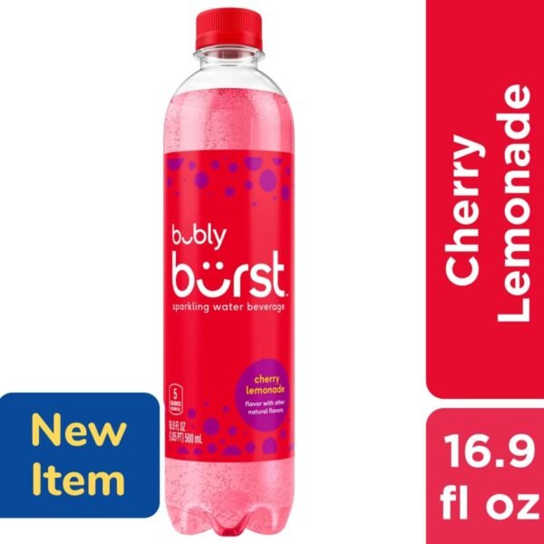 Bubly® Burst Cherry Lemonade Sparkling Water Bottle
