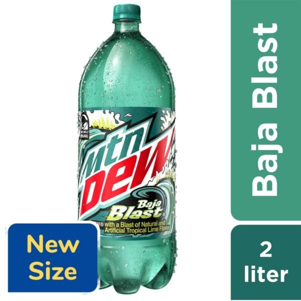 Mountain Dew® Baja Blast Soda Bottle