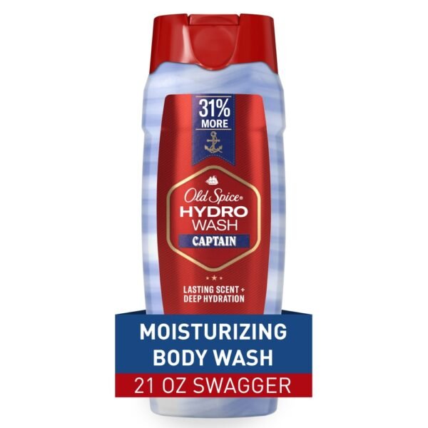 Old Spice Hydrowash Body Wash Captain Moisturizing