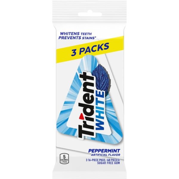 Trident Peppermint Sugar Free Gum