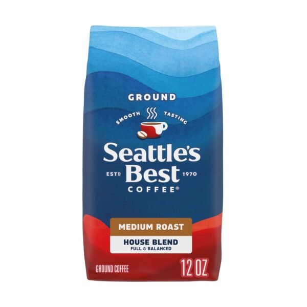 Seattle’s Best Coffee House Blend Medium Roast Ground Coffee
