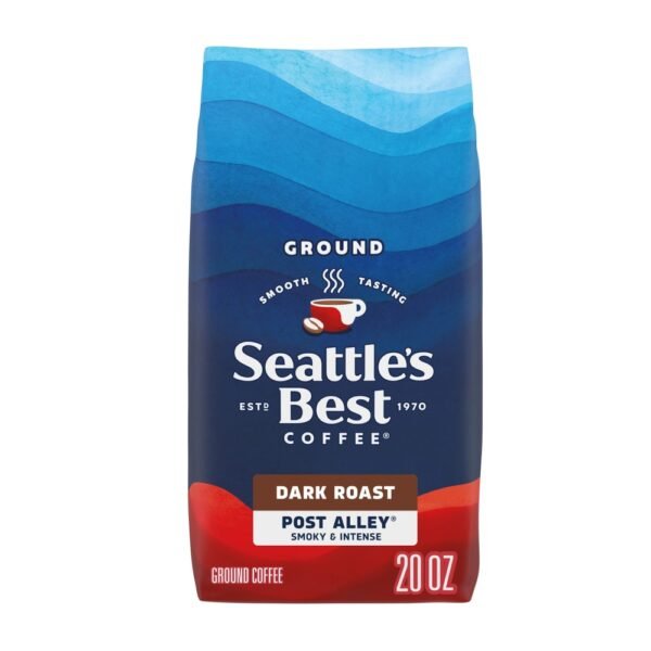 Seattle’s Best Coffee Post Alley Dark Roast Ground Coffee