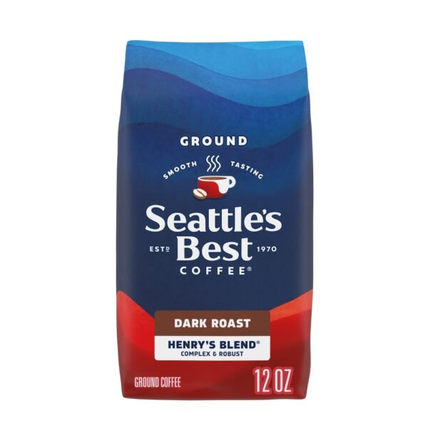 Seattle’s Best Coffee Henry's Blend Dark Roast Ground Coffee