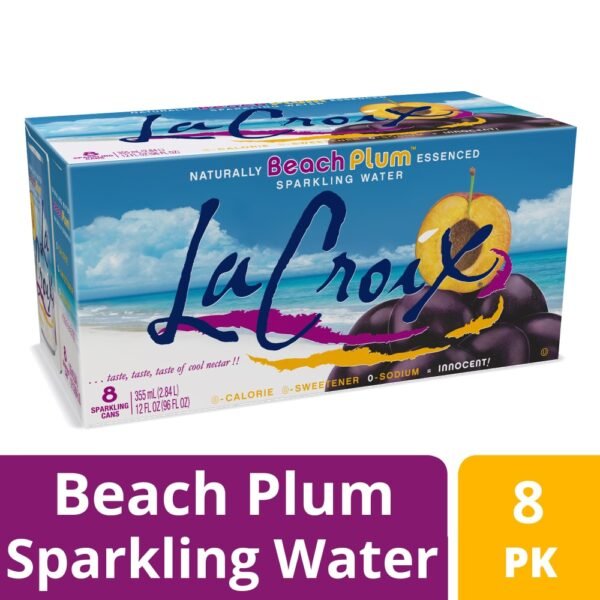 LaCroix® Beach Plum™ Flavored Sparkling Water Cans