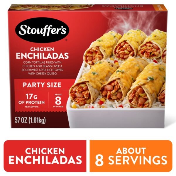 Stouffer’s Chicken Enchiladas Party Size Frozen Meals