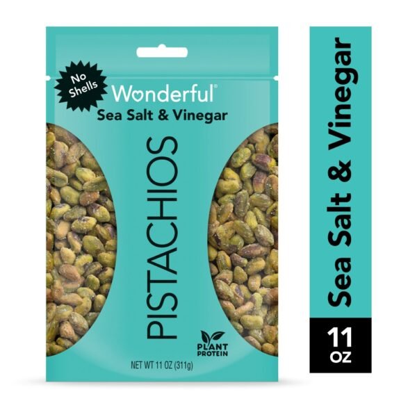 Wonderful Pistachios No Shells Sea Salt & Vinegar Pistachios