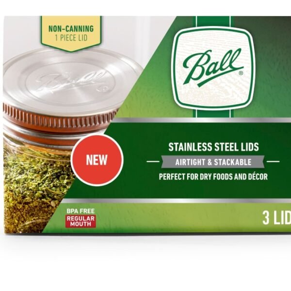 Ball® Regular Mouth Stainless Steel Lids