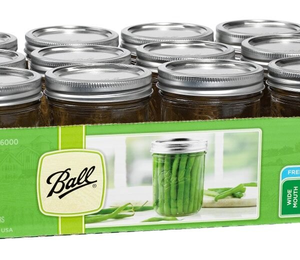 Ball® Wide Mouth Pint Jars