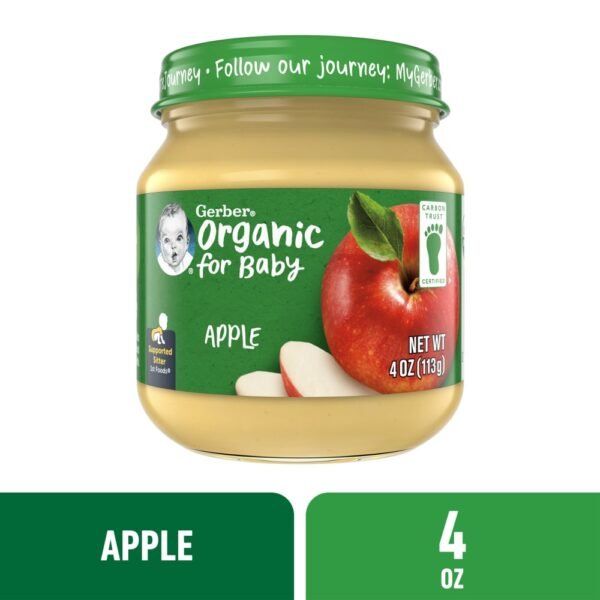 Gerber® 1st Foods Organic Apple Baby Food