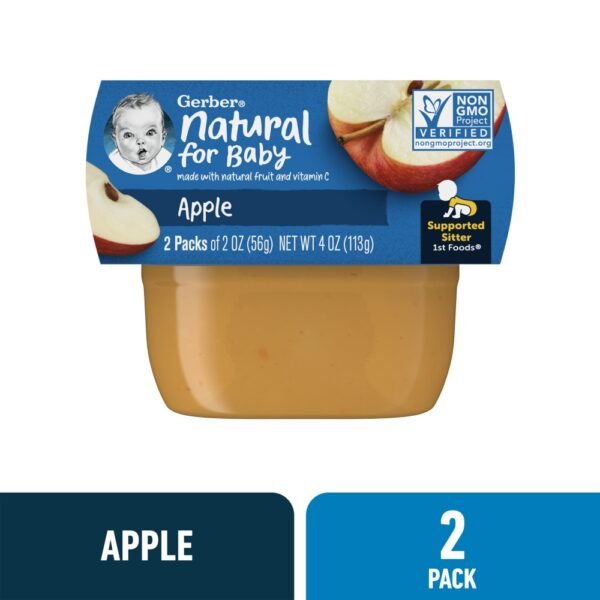Gerber® 1st Foods Apple Baby Food Tubs