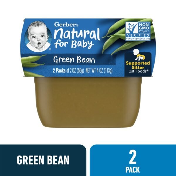 Gerber 1st Foods Natural for Baby Baby Food Green Bean
