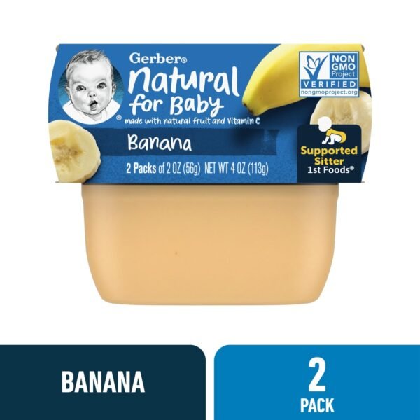 Gerber 1st Foods Baby Food Banana Puree Clean Label Project