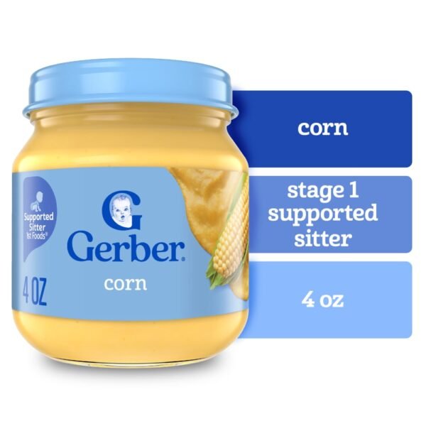 Gerber 1st Foods Natural for Baby Baby Food Corn