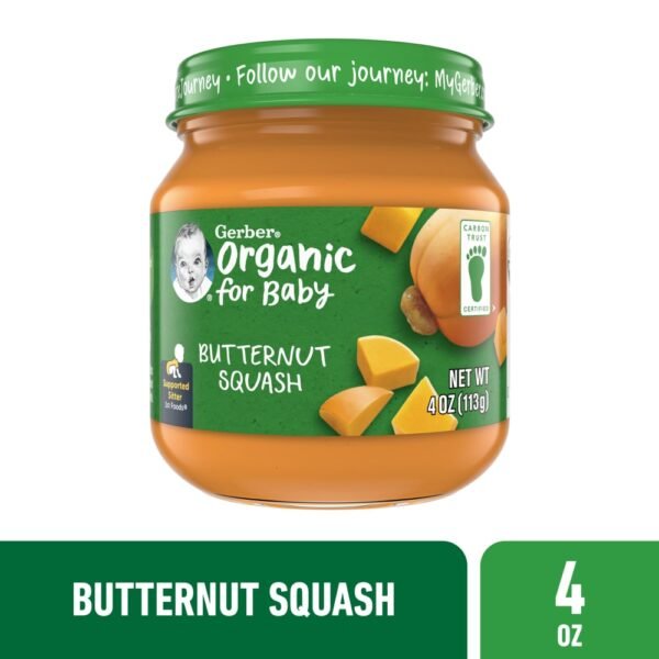 Gerber® 1st Foods Organic Butternut Squash Baby Food