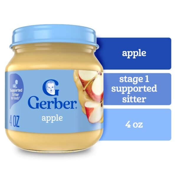 Gerber 1st Foods Natural for Baby Baby Food Apple