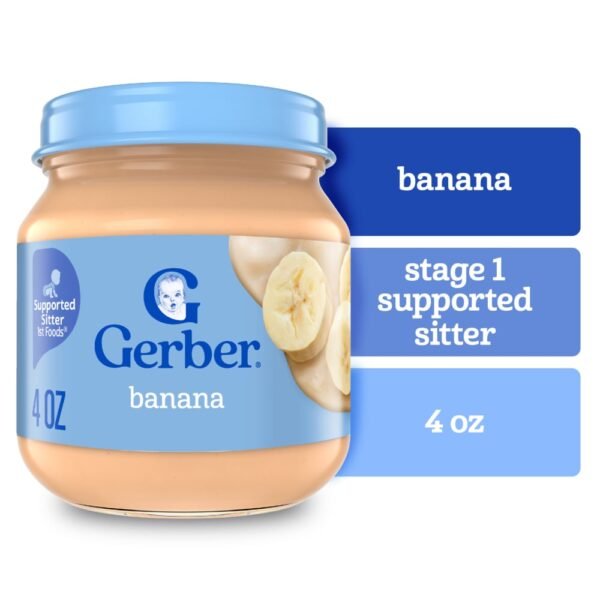 Gerber 1st Foods Natural for Baby Baby Food Banana