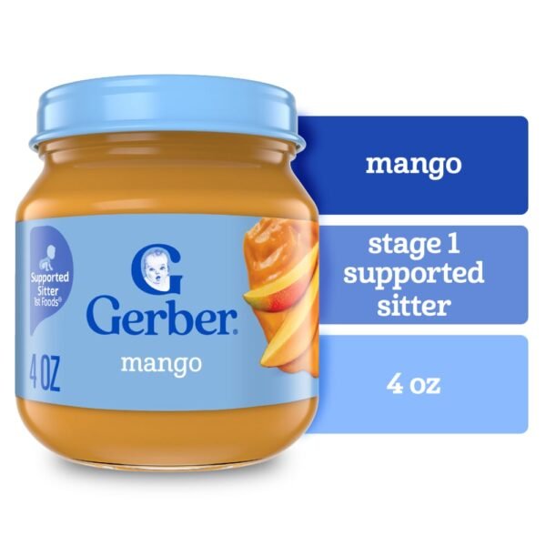 Gerber 1st Foods Natural for Baby Baby Food Mango