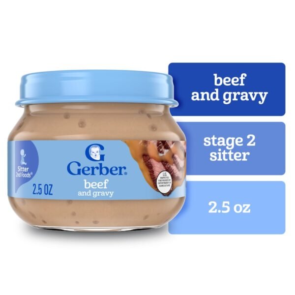 Gerber 2nd Foods Beef and Gravy