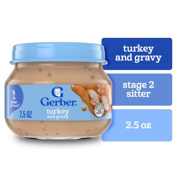 Gerber 2nd Foods Turkey and Gravy