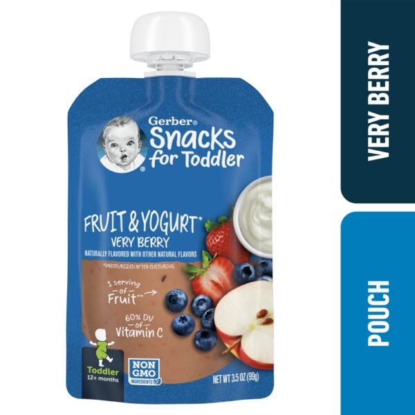 Gerber® Toddler Fruit & Yogurt Very Berry Melts Snack