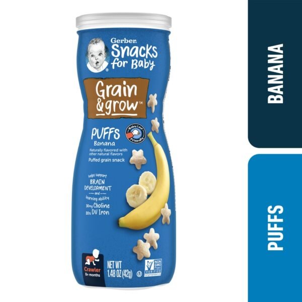 Gerber® Crawler Banana Puffs Snacks for Baby