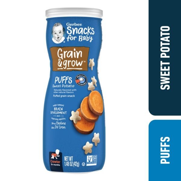 Gerber® Crawler Sweet Potato Puffs Snacks for Baby