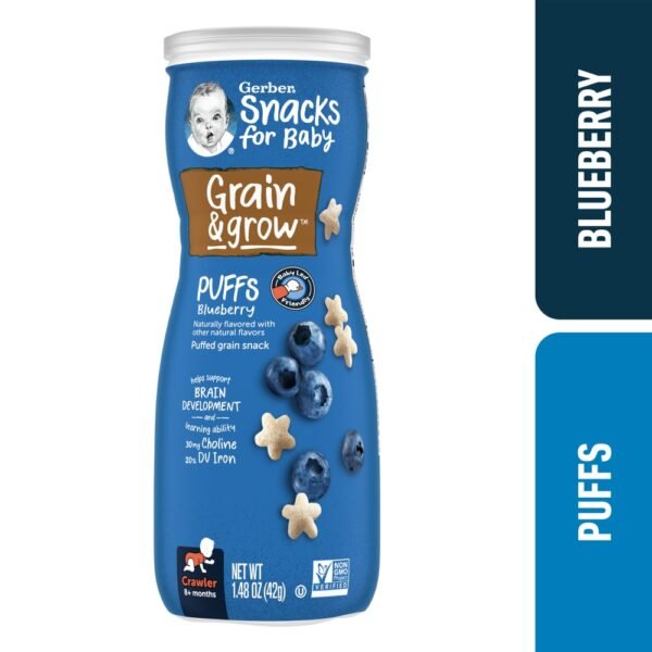 Gerber® Crawler Blueberry Puffs Snacks for Baby