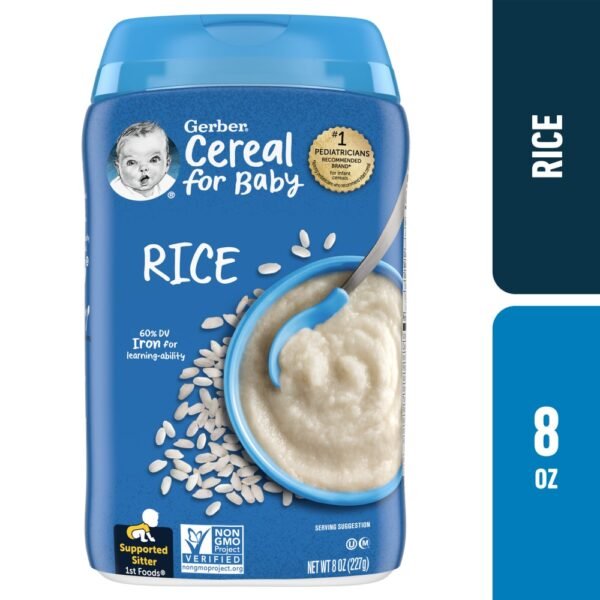 Gerber® 1st Foods Rice Baby Cereal