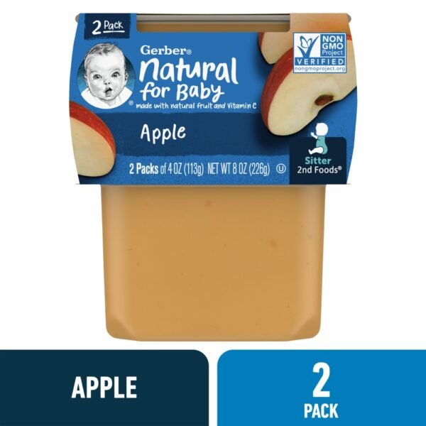 Gerber® 2nd Foods Apple Baby Food Tubs