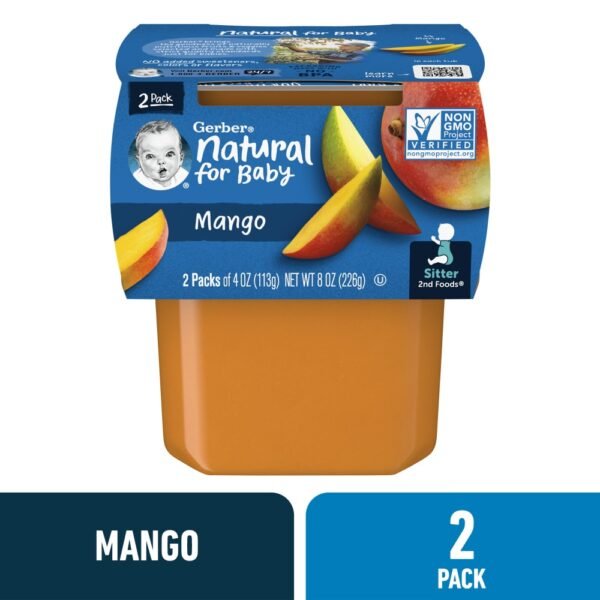 Gerber® 2nd Foods Mango Baby Food Tubs