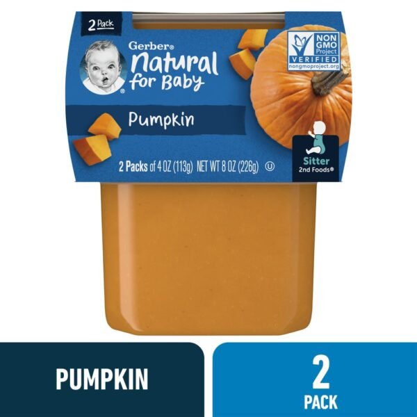 Gerber 2nd Foods Natural for Baby Baby Food Pumpkin