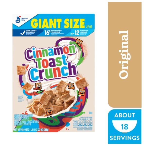 General Mills Cinnamon Toast Crunch Giant Size Cereal