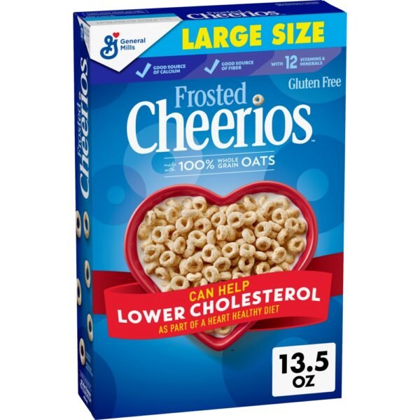 General Mills Frosted Cheerios Large Size Cereal