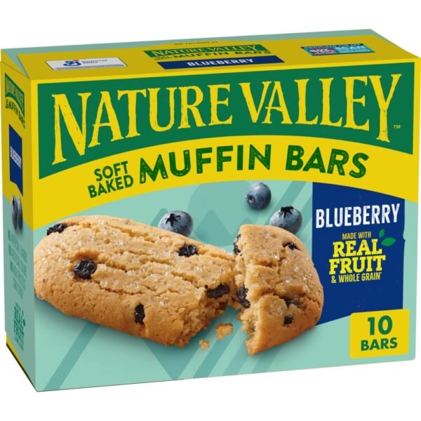 Nature Valley Soft Baked Muffin Blueberry Breakfast bars