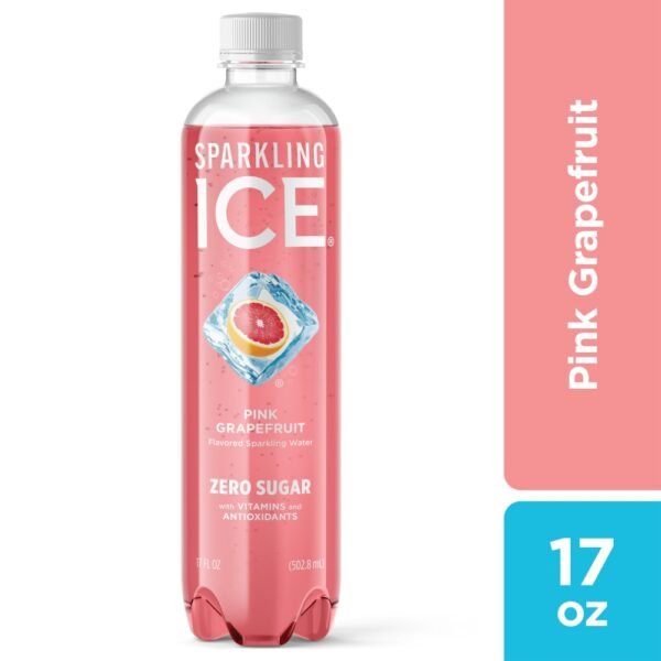 Sparkling Ice® Pink Grapefruit Flavored Sparkling Bottled Water
