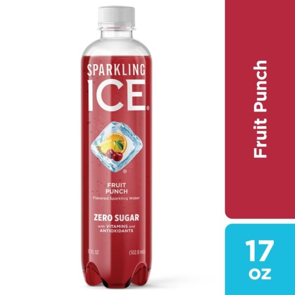 Sparkling Ice® Fruit Punch Flavored Sparkling Bottled Water