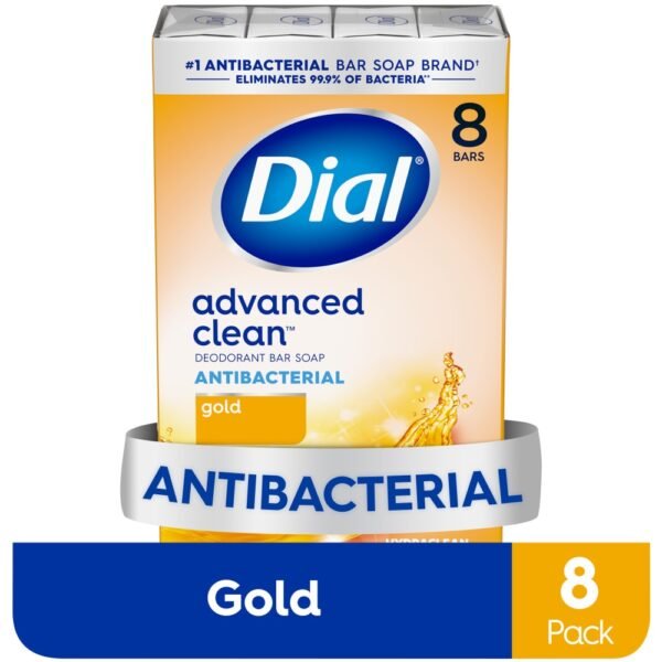 Dial® Advanced Clean™ Bar Soap Gold Antibacterial