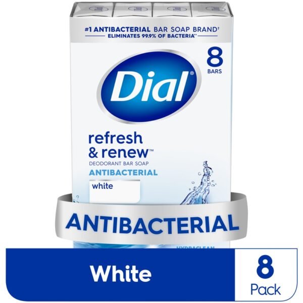 Dial® Refresh & Renew™ White Bar Soap