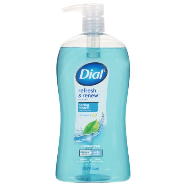 Dial® Refresh & Renew™ Body Wash Spring Water Scent Dermatologist Tested Cleansing