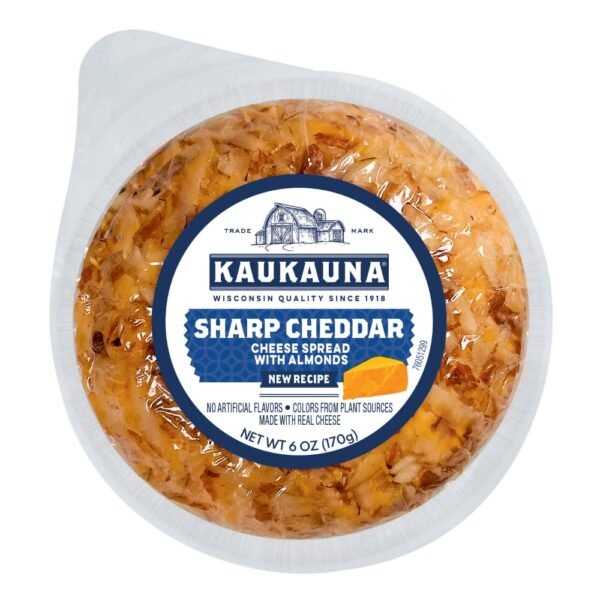 Kaukauna Sharp Cheddar Spreadable Cheese Ball