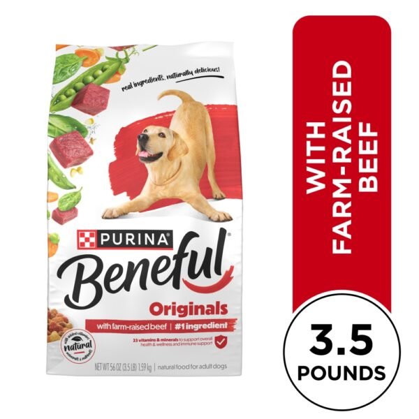Purina Beneful Originals Natural Dry Dog Food With Farm-Raised Beef