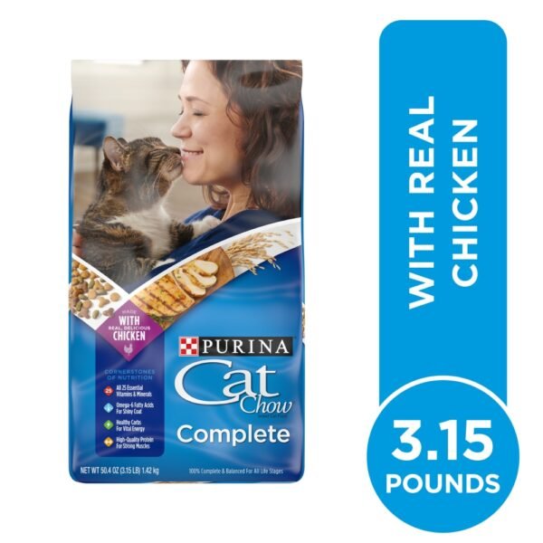 Purina Cat Chow Complete Dry Cat Food Real Chicken