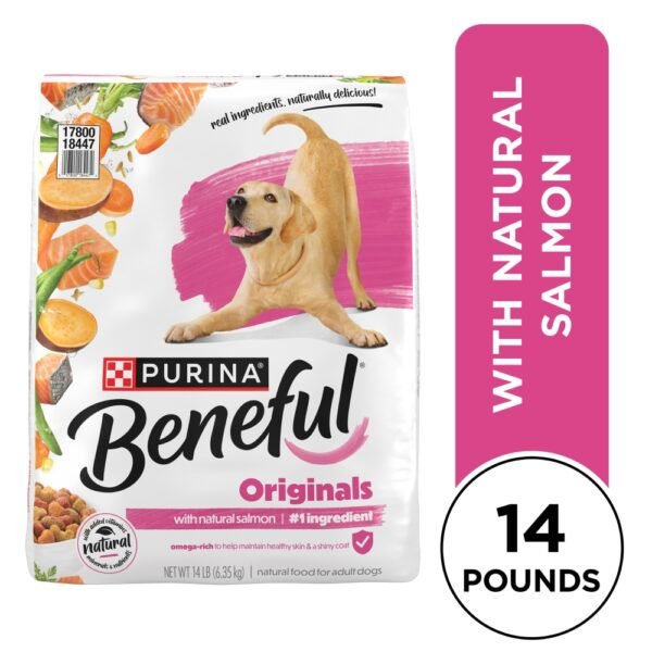 Purina Beneful Originals Natural Dry Dog Food With Natural Salmon