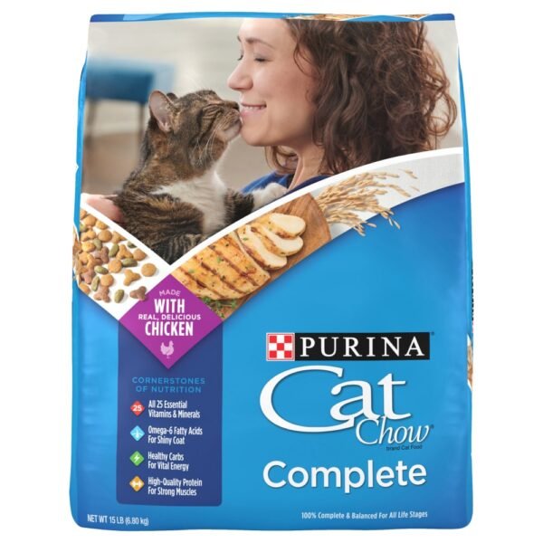 Purina Cat Chow Complete Dry Cat Food Real Chicken