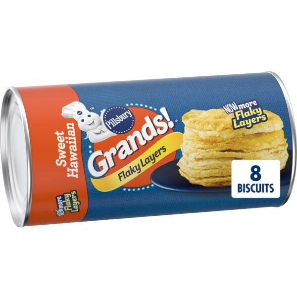 Pillsbury Grands! Flaky Sweet Hawaiian Biscuits