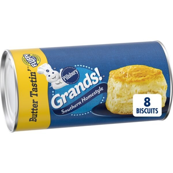 Pillsbury Grands! Southern Homestyle Butter Tastin' Biscuit Dough, 8 ct., 16.3 oz.
