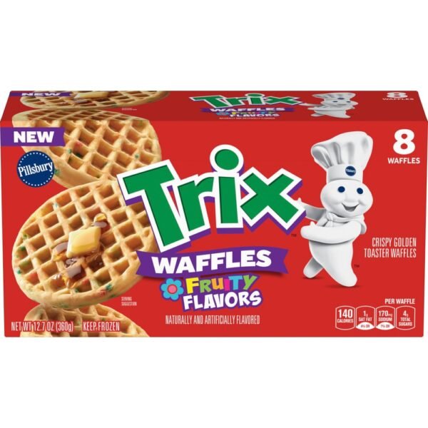 Pillsbury® Trix™ Fruity Flavors Frozen Waffles