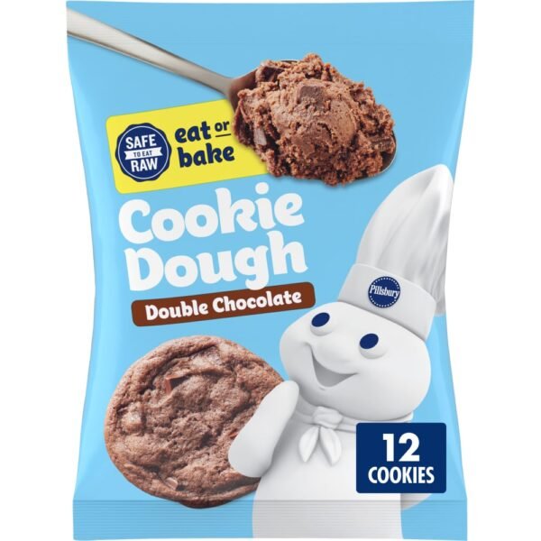 Pillsbury Ready to Bake Double Chocolate Refrigerated Cookie Dough