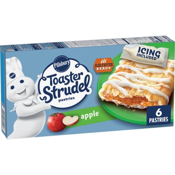 Pillsbury Apple Toaster Strudel Frozen Pastries