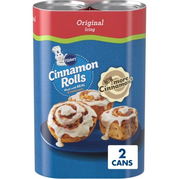Pillsbury Cinnamon Rolls with Icing